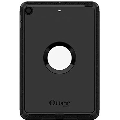 OtterBox Cover Defender per iPad Mini 7, 9' (5ª gen 2019), Supporto e Protezione schermo integrati, antishock e cadute, robusta, testata 2x vs norme MIL-STD 810G, Nero OtterBox Cover Defender per iPad Mini 7, 9' (5ª gen 2019), Supporto e Protezione schermo integrati, antishock e cadute, robusta, testata 2x vs norme MIL-STD 810G, Nero