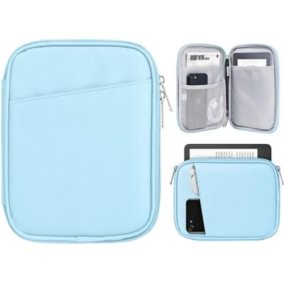 TiMOVO 6-7" Custodia per eReader eBook, Baby Blu Custodia Protettiva con Tasca per Paperwhite/Colorsoft Signature Edition/Oasis & Kobo eReader TiMOVO 6-7" Custodia per eReader eBook, Baby Blu Custodia Protettiva con Tasca per Paperwhite/Colorsoft Signature Edition/Oasis & Kobo eReader