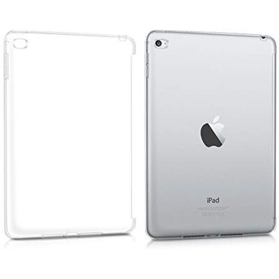 kwmobile Cover compatibile con Apple iPad Mini 4 Custodia protettiva trasparente in silicone per Tablet Smart Cover copertina Back Case per Tab kwmobile Cover compatibile con Apple iPad Mini 4 Custodia protettiva trasparente in silicone per Tablet Smart Cover copertina Back Case per Tab