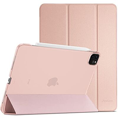 ProCase Cover iPad Air 13 Pollici M3/M2 2025/2024 iPad Pro 12.9" 6/5/4/3 Generazione 2022/2021/2020/2018, Custodia Ultra Sottile Leggero con Auto Svegliati/Sonno -Rosegold ProCase Cover iPad Air 13 Pollici M3/M2 2025/2024 iPad Pro 12.9" 6/5/4/3 Generazione 2022/2021/2020/2018, Custodia Ultra Sottile Leggero con Auto Svegliati/Sonno -Rosegold