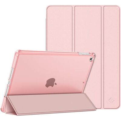 FINTIE Custodia per iPad Air 2 (Modello 2014) / iPad Air (Modello 2013) Ultra Sottile del Basamento Leggero Cover Case con Auto Svegliati/Sonno Funzione, Oro rosa FINTIE Custodia per iPad Air 2 (Modello 2014) / iPad Air (Modello 2013) Ultra Sottile del Basamento Leggero Cover Case con Auto Svegliati/Sonno Funzione, Oro rosa