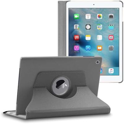 ebestStar Cover per iPad 2018 9.7 2017, Air 1 2013 Apple, Custodia Protezione Rotazione 360, Pelle PU, Grigio ebestStar Cover per iPad 2018 9.7 2017, Air 1 2013 Apple, Custodia Protezione Rotazione 360, Pelle PU, Grigio