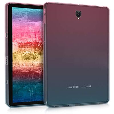 kwmobile Cover Compatibile con Samsung Galaxy Tab S4 10.5 Custodia Cover Tablet in silicone TPU Copertina protettiva Tab Backcover 2 colori fucsia/blu/trasparente kwmobile Cover Compatibile con Samsung Galaxy Tab S4 10.5 Custodia Cover Tablet in silicone TPU Copertina protettiva Tab Backcover 2 colori fucsia/blu/trasparente