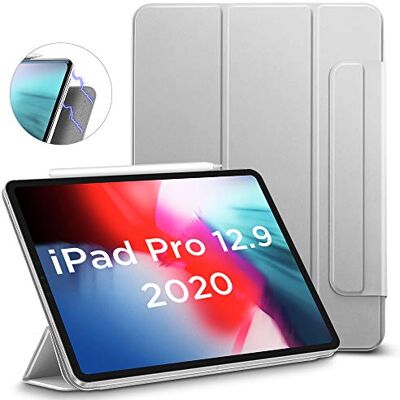 ESR Cover per iPad Pro 12.9 (6a/5a/4a/3a Gen,2022/2021/2020/2018),Custodia Magnetica con Supporto Completo per Pencil, Attacco Magnetico, Supporto a Due Posizioni, Auto Sleep/Wake, Grigio ESR Cover per iPad Pro 12.9 (6a/5a/4a/3a Gen,2022/2021/2020/2018),Custodia Magnetica con Supporto Completo per Pencil, Attacco Magnetico, Supporto a Due Posizioni, Auto Sleep/Wake, Grigio