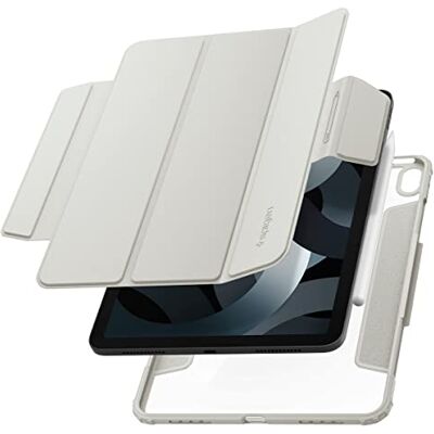 Spigen Cover AirSkin Pro Compatibile con iPad Air 11 pollici M4/M3/M2 (2026/2025/2024) 8/7/6 Generazione, Custodia per iPad Air 10.9 pollici 5/4 Generazione (2022/2020) Grigio Spigen Cover AirSkin Pro Compatibile con iPad Air 11 pollici M4/M3/M2 (2026/2025/2024) 8/7/6 Generazione, Custodia per iPad Air 10.9 pollici 5/4 Generazione (2022/2020) Grigio