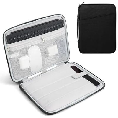 TiMOVO Custodia Tablet 13" per iPad Air M3 & Galaxy Tab, Nero Borsa Protettiva con Tasche, Compatibile con iPad Pro 13"/12,9", Galaxy Tab S9/S10+/S9 FE+ 12,4", Remarkable Paper Pro 11,8 TiMOVO Custodia Tablet 13" per iPad Air M3 & Galaxy Tab, Nero Borsa Protettiva con Tasche, Compatibile con iPad Pro 13"/12,9", Galaxy Tab S9/S10+/S9 FE+ 12,4", Remarkable Paper Pro 11,8
