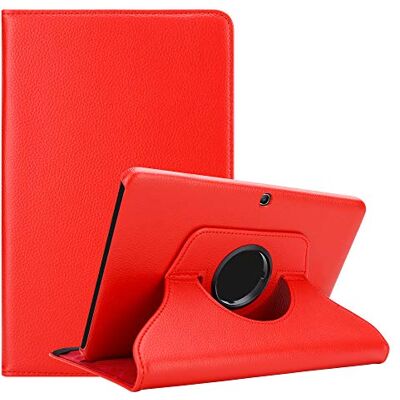 Cadorabo Custodia Tablet per Samsung Galaxy Tab 3 (10.1" Zoll) P5200 in ROSSO PAPAVERO – Copertura Protettiva in Stile Libro SENZA Auto Wake Up con Funzione Stand e Cerniera Elastico Cadorabo Custodia Tablet per Samsung Galaxy Tab 3 (10.1" Zoll) P5200 in ROSSO PAPAVERO – Copertura Protettiva in Stile Libro SENZA Auto Wake Up con Funzione Stand e Cerniera Elastico