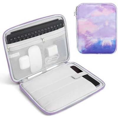 TiMOVO Custodia Tablet 9-11" per iPad A16 & Galaxy Tab, Viola di Acquerello Borsa Protettiva con Tasche, Compatibile con iPad 10,9"/10,2" Air 11" 5ª/4ª Gen, Galaxy Tab A9+/A11+ 11 TiMOVO Custodia Tablet 9-11" per iPad A16 & Galaxy Tab, Viola di Acquerello Borsa Protettiva con Tasche, Compatibile con iPad 10,9"/10,2" Air 11" 5ª/4ª Gen, Galaxy Tab A9+/A11+ 11