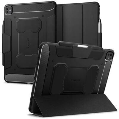 Spigen Cover Rugged Armor Pro Compatibile con iPad Pro 13 pollici M5 (2025) / M4 (2024) Nero Spigen Cover Rugged Armor Pro Compatibile con iPad Pro 13 pollici M5 (2025) / M4 (2024) Nero