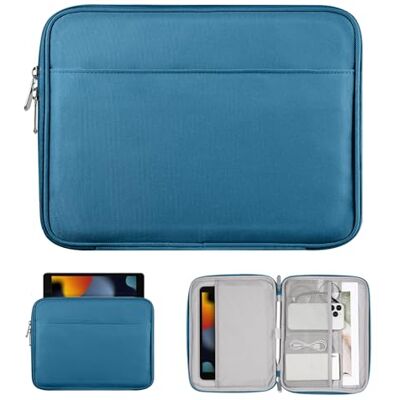 TiMOVO Custodia Tablet 9-11" con Tasca per iPad A16 Tab, Blu Pavone Custodia Protettiva con Tasca Frontale, Compatibile con iPad 11" A16 2025, 10ª Gen 10,9", 10,2", Air 11/5ª Gen, Tab A9+ 11 TiMOVO Custodia Tablet 9-11" con Tasca per iPad A16 Tab, Blu Pavone Custodia Protettiva con Tasca Frontale, Compatibile con iPad 11" A16 2025, 10ª Gen 10,9", 10,2", Air 11/5ª Gen, Tab A9+ 11