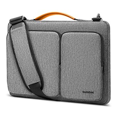 tomtoc Custodia per Laptop per 13 Pollici MacBook Air M5/A3449 (2026), M4/A3240, M3/M2/M1, adatta per 13" MacBook Neo A18 Pro, 13" Surface Pro 11, Borsa Business per 2024 13" iPad Pro M4 tomtoc Custodia per Laptop per 13 Pollici MacBook Air M5/A3449 (2026), M4/A3240, M3/M2/M1, adatta per 13" MacBook Neo A18 Pro, 13" Surface Pro 11, Borsa Business per 2024 13" iPad Pro M4