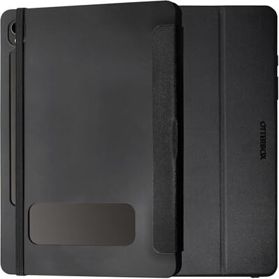 OtterBox Cover React Folio Case per Samsung Galaxy Tab S9, antishock e cadute, ultra sottile, custodia Folio protettiva, testata a norme MIL-STD 810G, Nero, Senza Retail Package OtterBox Cover React Folio Case per Samsung Galaxy Tab S9, antishock e cadute, ultra sottile, custodia Folio protettiva, testata a norme MIL-STD 810G, Nero, Senza Retail Package