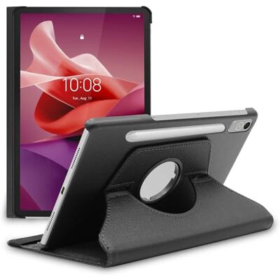 ebestStar Cover per Lenovo Tab P12 (2023), Custodia Protezione Rotazione 360, Pelle PU, Nero ebestStar Cover per Lenovo Tab P12 (2023), Custodia Protezione Rotazione 360, Pelle PU, Nero