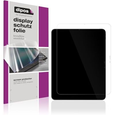 dipos 2x Pellicola Protettiva trasparente per Apple iPad Pro M5 11 Zoll Si adatta perfettamente, ultra sottile, antigraffio, senza bolle, compatibile con cover, anti impronte, autoadesiva dipos 2x Pellicola Protettiva trasparente per Apple iPad Pro M5 11 Zoll Si adatta perfettamente, ultra sottile, antigraffio, senza bolle, compatibile con cover, anti impronte, autoadesiva