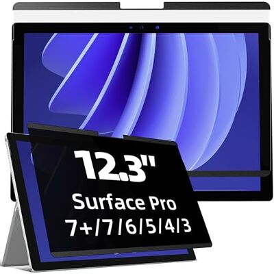 Mamol Filtro magnetico Privacy Compatibile con Surface Pro 7+/7/6/5/4/3 Rimovibile Protezione Schermo Surface Pro 4/5/6/7, Pellicola Anti Guardo/Filtro Luce Blu Superficie Pro 12.3 Pollici Mamol Filtro magnetico Privacy Compatibile con Surface Pro 7+/7/6/5/4/3 Rimovibile Protezione Schermo Surface Pro 4/5/6/7, Pellicola Anti Guardo/Filtro Luce Blu Superficie Pro 12.3 Pollici