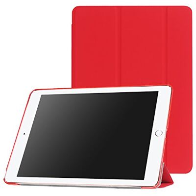 PCATEC Custodia per iPad Pro9.7, ultra leggera e sottile in pelle PU, custodia trasparente per iPad Pro9.7/A1673, A1674, A1675 (per iPad Pro9.7, rosso) PCATEC Custodia per iPad Pro9.7, ultra leggera e sottile in pelle PU, custodia trasparente per iPad Pro9.7/A1673, A1674, A1675 (per iPad Pro9.7, rosso)