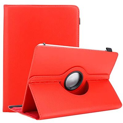 Cadorabo Custodia per tablet compatibile con LG G Pad 8.3 in Rosso Custodia protettiva in pelle sintetica con funzione di supporto Custodia a 360 gradi con elastico Cadorabo Custodia per tablet compatibile con LG G Pad 8.3 in Rosso Custodia protettiva in pelle sintetica con funzione di supporto Custodia a 360 gradi con elastico