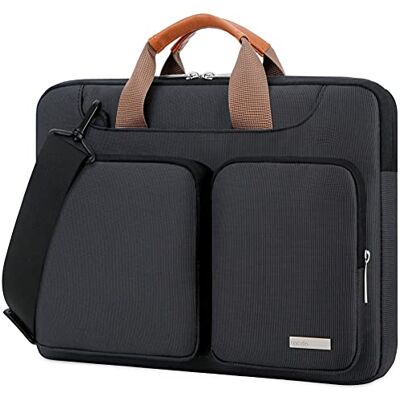 Lacdo 360° Protettiva Borsa Portatile Custodia per 13 Pollici New MacBook Air M4 A3240 2025/M3 A3113/M2 A2681/M1 A2337, 13" MacBook Pro M2/M1 A2338 A2251 A2289, 13" iPad Pro M5/iPad Air M3, Nero Lacdo 360° Protettiva Borsa Portatile Custodia per 13 Pollici New MacBook Air M4 A3240 2025/M3 A3113/M2 A2681/M1 A2337, 13" MacBook Pro M2/M1 A2338 A2251 A2289, 13" iPad Pro M5/iPad Air M3, Nero