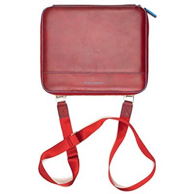 PIQUADRO Blue Square, Custodia iPad In Pelle Unisex Adulto, Rosso PIQUADRO Blue Square, Custodia iPad In Pelle Unisex Adulto, Rosso