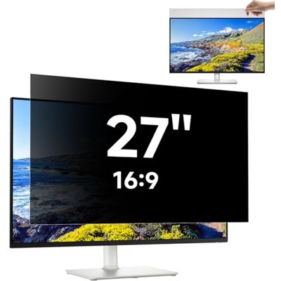 Mamol Filtro Privacy 27 pollici 16:9, Filtri Schermo per Computer Portatile Rimovibile, Filtro per la Privacy, Anti-Spia, Anti-Luce Blu, Protezione per lo Schermo del PC Mamol Filtro Privacy 27 pollici 16:9, Filtri Schermo per Computer Portatile Rimovibile, Filtro per la Privacy, Anti-Spia, Anti-Luce Blu, Protezione per lo Schermo del PC