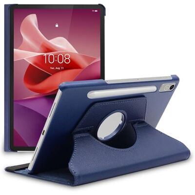 ebestStar Cover per Lenovo Tab P12 (2023), Custodia Protezione Rotazione 360, Pelle PU, Blu scuro ebestStar Cover per Lenovo Tab P12 (2023), Custodia Protezione Rotazione 360, Pelle PU, Blu scuro