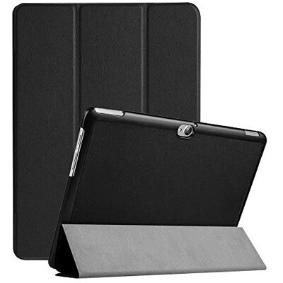 PCATEC Custodia per Huawei MediaPad M2 10, ultra sottile, in pelle PU, con supporto, per tablet Huawei MediaPad M2 da 10", colore: Nero PCATEC Custodia per Huawei MediaPad M2 10, ultra sottile, in pelle PU, con supporto, per tablet Huawei MediaPad M2 da 10", colore: Nero