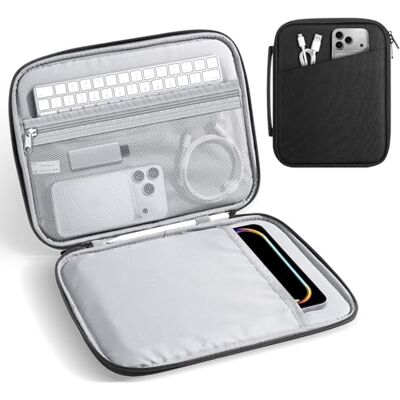 MoKo Borsa Sleeve per Tablet 13 Pollici con Maniglia Compatibile con iPad Pro 13" M5, iPad Air 13" M3, iPad Pro 12,9" M2/M1, Surface Laptop Go 12,4" e Tab S8+/S9+ 12,4", Nero MoKo Borsa Sleeve per Tablet 13 Pollici con Maniglia Compatibile con iPad Pro 13" M5, iPad Air 13" M3, iPad Pro 12,9" M2/M1, Surface Laptop Go 12,4" e Tab S8+/S9+ 12,4", Nero