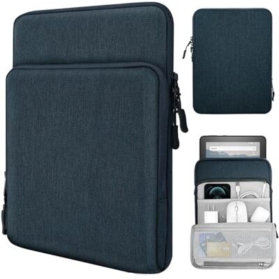 TiMOVO Custodia Tablet 8-9" per iPad Mini 7 A17 Pro, Indaco Custodia Protettiva con Tasche Multiple, Compatibile con iPad Mini 7 A17 Pro 2024, Mini 6/5/4, Tab A7 Lite 8,7", Fire HD 8 TiMOVO Custodia Tablet 8-9" per iPad Mini 7 A17 Pro, Indaco Custodia Protettiva con Tasche Multiple, Compatibile con iPad Mini 7 A17 Pro 2024, Mini 6/5/4, Tab A7 Lite 8,7", Fire HD 8