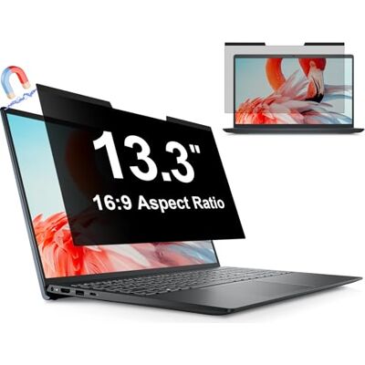 Mamol Magnetico Filtro Privacy 13.3 Pollice 16:9, Filtri dello schermo del Computer Portatile con HP/Dell/Thinkpad/ASUS/Sony, Installazione Immediata, Rimovibile Pellicola Protettiva 16:9 Mamol Magnetico Filtro Privacy 13.3 Pollice 16:9, Filtri dello schermo del Computer Portatile con HP/Dell/Thinkpad/ASUS/Sony, Installazione Immediata, Rimovibile Pellicola Protettiva 16:9