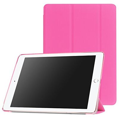 PCATEC Custodia per iPad Pro9.7, ultra leggera e sottile in pelle PU, custodia trasparente per iPad Pro9.7/A1673, A1674, A1675 (per iPad Pro9.7, rosa) PCATEC Custodia per iPad Pro9.7, ultra leggera e sottile in pelle PU, custodia trasparente per iPad Pro9.7/A1673, A1674, A1675 (per iPad Pro9.7, rosa)