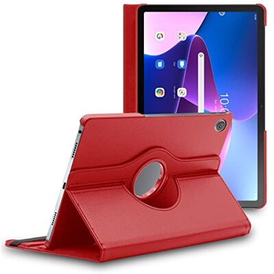 ebestStar Cover per Lenovo Tab M10 Plus 10.6 (Gen 3), Custodia Protezione Rotazione 360, Pelle PU, Rosso ebestStar Cover per Lenovo Tab M10 Plus 10.6 (Gen 3), Custodia Protezione Rotazione 360, Pelle PU, Rosso