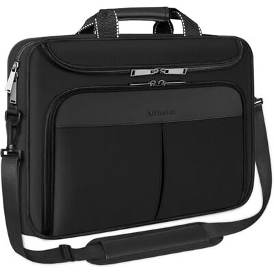 Alfheim Borsa per Laptop, 15.6-16 pollici Impermeabile Borsa Protettiva Messenger con Tracolla Regolabile, Borsa a Tracolla Multifunzionale per gli Uomini Donne di Viaggio/Affari (Nero) Alfheim Borsa per Laptop, 15.6-16 pollici Impermeabile Borsa Protettiva Messenger con Tracolla Regolabile, Borsa a Tracolla Multifunzionale per gli Uomini Donne di Viaggio/Affari (Nero)