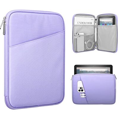TiMOVO Custodia Protettiva per iPad Mini 8-9", Porpora Borsa Protettiva Portatile per iPad Mini 7 A17 Pro 2024, Mini 6 8.3" 2021 & Mini 5/4/3/2/1 TiMOVO Custodia Protettiva per iPad Mini 8-9", Porpora Borsa Protettiva Portatile per iPad Mini 7 A17 Pro 2024, Mini 6 8.3" 2021 & Mini 5/4/3/2/1