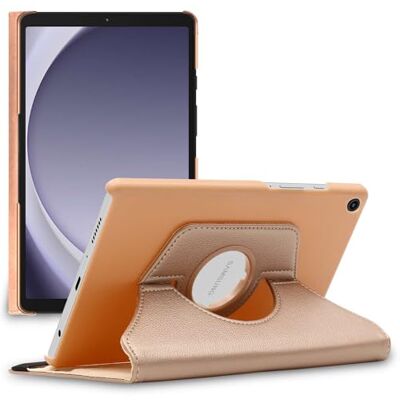 ebestStar Cover per Samsung Galaxy Tab A9 8.7 (2023) SM-X110, Custodia Protezione Rotazione 360, Pelle PU, Dorato ebestStar Cover per Samsung Galaxy Tab A9 8.7 (2023) SM-X110, Custodia Protezione Rotazione 360, Pelle PU, Dorato