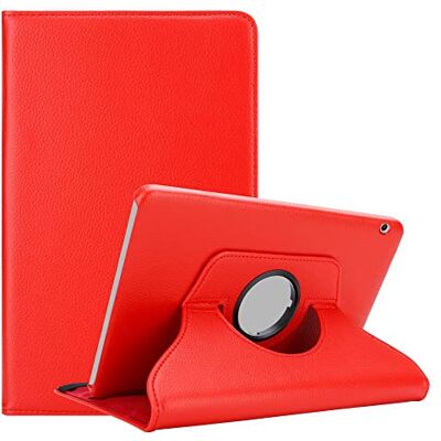 Cadorabo Custodia Tablet per Huawei MediaPad T3 10 (9.6" Zoll) in ROSSO PAPAVERO – Copertura Protettiva in Stile Libro SENZA Auto Wake Up con Funzione Stand e Cerniera Elastico Cadorabo Custodia Tablet per Huawei MediaPad T3 10 (9.6" Zoll) in ROSSO PAPAVERO – Copertura Protettiva in Stile Libro SENZA Auto Wake Up con Funzione Stand e Cerniera Elastico