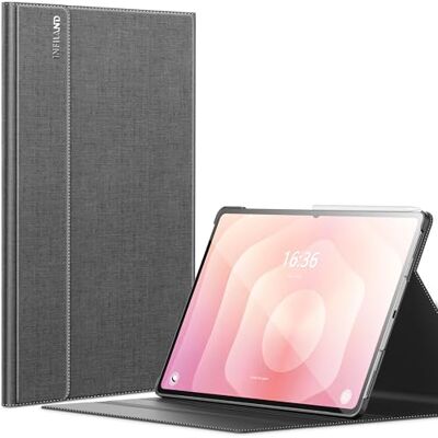 INFILAND Custodia per Galaxy Tab S11 Ultra e S12 Ultra, 14,6 pollici, supporto multi-angolo, auto wake/sleep (Grigio) INFILAND Custodia per Galaxy Tab S11 Ultra e S12 Ultra, 14,6 pollici, supporto multi-angolo, auto wake/sleep (Grigio)