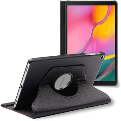 ebestStar Cover per Samsung Galaxy Tab A 10.1 2019 T510 T515, Custodia Protezione Rotazione 360, Pelle PU, Nero ebestStar Cover per Samsung Galaxy Tab A 10.1 2019 T510 T515, Custodia Protezione Rotazione 360, Pelle PU, Nero