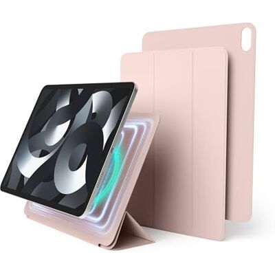 elago Cover Folio Magnetica con Piastra per Superfici Metalliche per iPad Air 11 (M4/M3/M2), iPad Air 10,9 Pollici 5ª/4ª Gen, iPad Pro 11 1ª Gen e Apple Pencil (Rosa Sabbia) elago Cover Folio Magnetica con Piastra per Superfici Metalliche per iPad Air 11 (M4/M3/M2), iPad Air 10,9 Pollici 5ª/4ª Gen, iPad Pro 11 1ª Gen e Apple Pencil (Rosa Sabbia)