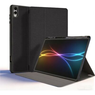 TECHGEAR Smart Case per Samsung Galaxy Tab S11 Ultra (SM-X930 / SM-X936) con S Pen, sottile custodia protettiva in pelle PU con supporto, visualizzazione multi-angolo e accensione e spegnimento TECHGEAR Smart Case per Samsung Galaxy Tab S11 Ultra (SM-X930 / SM-X936) con S Pen, sottile custodia protettiva in pelle PU con supporto, visualizzazione multi-angolo e accensione e spegnimento