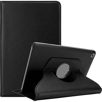 Cadorabo Custodia Tablet per Huawei MediaPad M5 / M5 PRO (10.8" Zoll) in NERO SAMBUCO – Copertura Protettiva in Stile Libro SENZA Auto Wake Up con Funzione Stand e Cerniera Elastico Cadorabo Custodia Tablet per Huawei MediaPad M5 / M5 PRO (10.8" Zoll) in NERO SAMBUCO – Copertura Protettiva in Stile Libro SENZA Auto Wake Up con Funzione Stand e Cerniera Elastico