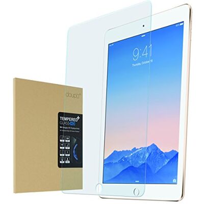 doupi Pellicola Vetro Temperato per iPad PRO (9,7 Pollice) / Air/Air 2 / iPad 2017/2018, Premium 9H HD Protettiva Protezione dello Schermo Tempered Glass doupi Pellicola Vetro Temperato per iPad PRO (9,7 Pollice) / Air/Air 2 / iPad 2017/2018, Premium 9H HD Protettiva Protezione dello Schermo Tempered Glass