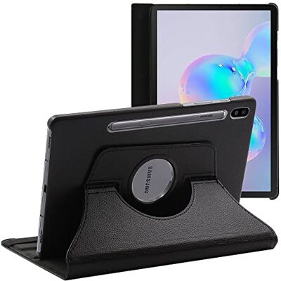 ebestStar Cover per Samsung Galaxy Tab S6 10.5 T860/T865, Custodia Protezione Rotazione 360, Pelle PU, Nero ebestStar Cover per Samsung Galaxy Tab S6 10.5 T860/T865, Custodia Protezione Rotazione 360, Pelle PU, Nero