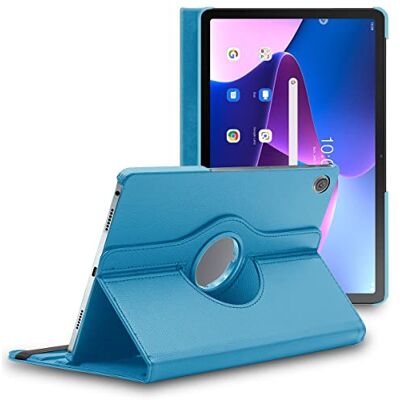 ebestStar Cover per Lenovo Tab M10 Plus 10.6 (Gen 3), Custodia Protezione Rotazione 360, Pelle PU, Blu ebestStar Cover per Lenovo Tab M10 Plus 10.6 (Gen 3), Custodia Protezione Rotazione 360, Pelle PU, Blu