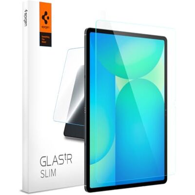 Spigen Glas.tR Slim Vetro Temperato compatibile con Samsung Galaxy Tab S10 FE Plus, Anti-graffio, Cristallino, Durezza 9H Pellicola prottetiva Spigen Glas.tR Slim Vetro Temperato compatibile con Samsung Galaxy Tab S10 FE Plus, Anti-graffio, Cristallino, Durezza 9H Pellicola prottetiva