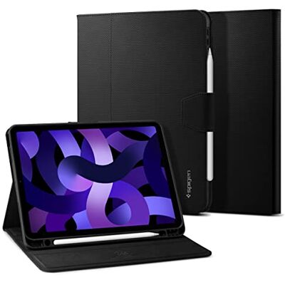 Spigen Cover Liquid Air Folio iPad Air 11 pollici M4/M3/M2 (2026/2025/2024) 8/7/6 Generazione, Custodia per iPad Air 10.9 pollici 5/4 Generazione (2022/2020) Nero Spigen Cover Liquid Air Folio iPad Air 11 pollici M4/M3/M2 (2026/2025/2024) 8/7/6 Generazione, Custodia per iPad Air 10.9 pollici 5/4 Generazione (2022/2020) Nero