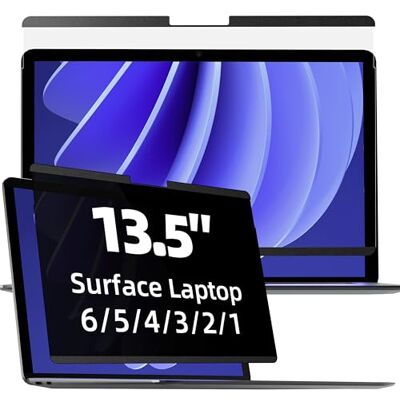 Mamol Filtro per la privacy magnetico 13.5 pollici compatibile con Surface Laptop 6/5/4/3/2/1, rimovibile protezione schermo superficie laptop, pellicola anti sguardo/filtro luce blu superficie 13.5 Mamol Filtro per la privacy magnetico 13.5 pollici compatibile con Surface Laptop 6/5/4/3/2/1, rimovibile protezione schermo superficie laptop, pellicola anti sguardo/filtro luce blu superficie 13.5