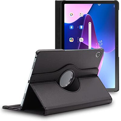 ebestStar Cover per Lenovo Tab M10 Plus 10.6 (Gen 3), Custodia Protezione Rotazione 360, Pelle PU, Nero ebestStar Cover per Lenovo Tab M10 Plus 10.6 (Gen 3), Custodia Protezione Rotazione 360, Pelle PU, Nero