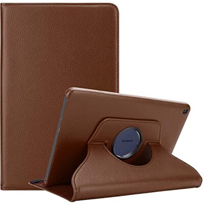 Cadorabo Custodia Tablet compatibile con Huawei MatePad T 10 (9.7 Zoll) / T 10s (10.1 Zoll) in BRUNO FUNGO Copertura Protettiva SENZA Auto Wake Up con Funzione Stand e Cerniera Elastico Cadorabo Custodia Tablet compatibile con Huawei MatePad T 10 (9.7 Zoll) / T 10s (10.1 Zoll) in BRUNO FUNGO Copertura Protettiva SENZA Auto Wake Up con Funzione Stand e Cerniera Elastico