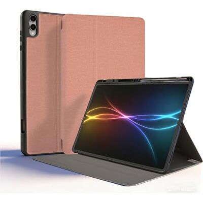 TECHGEAR Smart Case per Samsung Galaxy Tab S11 Ultra (SM-X930 / SM-X936) con S Pen, sottile custodia protettiva in pelle PU con supporto, visualizzazione multi-angolo e accensione e spegnimento TECHGEAR Smart Case per Samsung Galaxy Tab S11 Ultra (SM-X930 / SM-X936) con S Pen, sottile custodia protettiva in pelle PU con supporto, visualizzazione multi-angolo e accensione e spegnimento