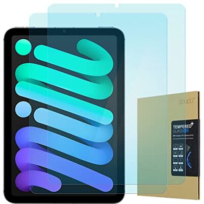 doupi Pellicola Vetro Temperato per iPad Mini 6 (8,3 Pollici 2021), Premium 9H HD Protettiva Protezione dello Schermo Tempered Glass doupi Pellicola Vetro Temperato per iPad Mini 6 (8,3 Pollici 2021), Premium 9H HD Protettiva Protezione dello Schermo Tempered Glass